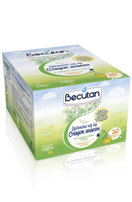 Нов Becutan органски чај од сладок анасон без додадени шеќери